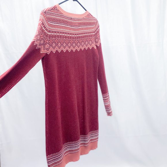 Cozy Casual Sweater Dress Between You & Me Wool Boho Fashion - Picture 6 of 9